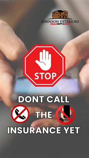 Johnson Exteriors l Roofing & Storm Damage Company | 🚨 STOP 🚨 Don’t file a claim yet. The #1 mistake homeowners make after storm damage is calling insurance before a contractor. That one... | Instagram