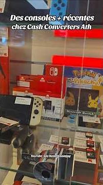 Des consoles + récentes chez Cash Converters 🔥