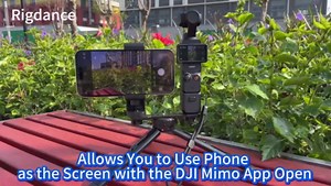 Cell Phone Holder for DJI Osmo Pocket 3, Phone Mount Expansion Accessories with 1/4" Thread Hole Used with Tripod and Extension Rod