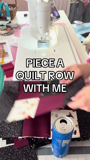 I’m so excited to get this one done! Stay tuned for the finished quilt. ⚡️ #quilt #quiltersoftiktok #quilting #sewingtutorial #sewing