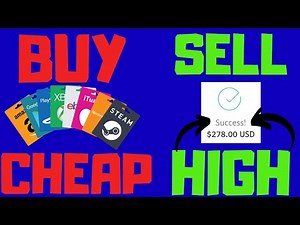 Earn Money Flipping Gift Cards - Super Easy Method