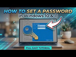 Set Login Password On Windows PC Fast | Protect Your Laptop In Seconds (Easy Method)