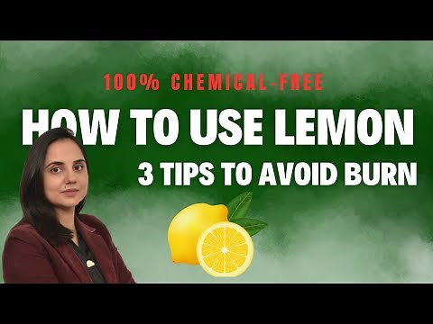 How to use lemon for skin safely: Practical tips Dermatologist