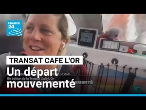 17th edition of the Transat Café L'Or: a race with an eventful start • FRANCE 24