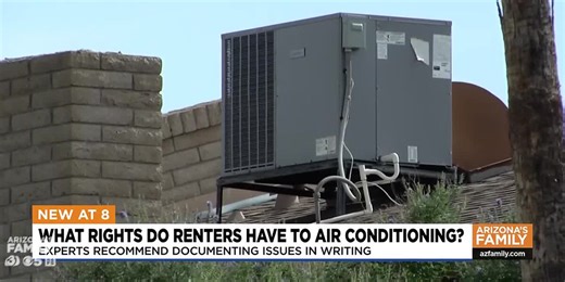 What rights do Arizona renters have when it comes to A/C?