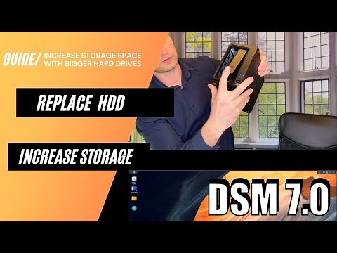 How to replace existing HDD with bigger ones and gain more storage space on Synology DSM 7
