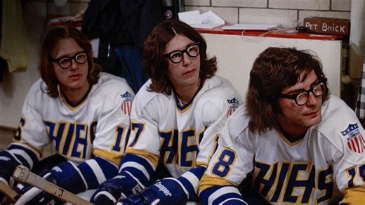 The Hanson brothers hit the ice | Slap Shot