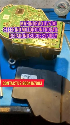 Mahindra XUV 700 steering control module repairing successfully.# #automobile #mahindra
