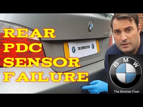 How To Replace Rear Parking Sensor BMW e60/e61 PDC Failure