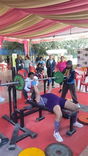 45Kg Bench - Press 🏋️‍♀️🔥 #shorts #trending #viral