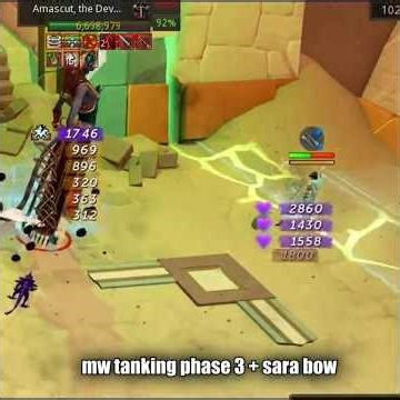 Masterwork Ranged vs 2000 Amascut #RS3 #runescape #runescape3
