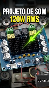 120W RMS x 2 Channel TPA3116 Amplifier Board