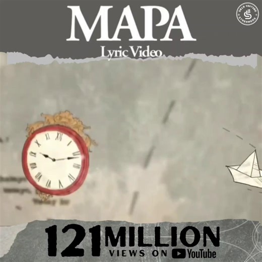 MAPA lyric Video has reached 121 millions views & counting on Youtube. 💥🎉 Ma, Pa, pahinga muna, ako na 🎶 MAPA isn't just a song. Its a cultural monument in Ppop - a heartfelt tribute to parents & guardians alike. Let's continue streaming this gem and more importantly, appreciate our loved ones while we can.❤️‍🔥 @SB19Official #SB19 | SB19 YouTube Streamers