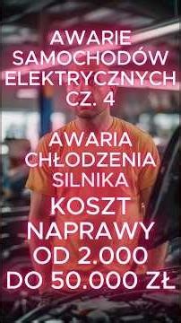 Awarie aut EV 4 Awaria chłodzenia silnika #automobile #automotive #repair #ev #evcars #cars #car