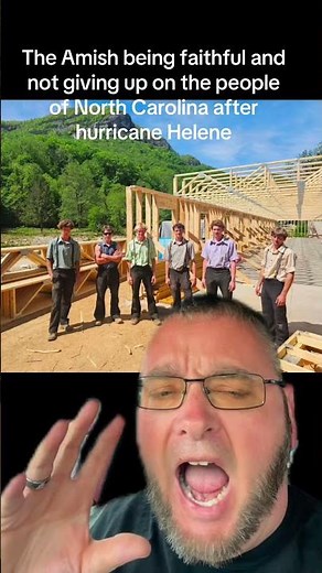 The Amish are still helping the people of North Carolina to rebuild after hurricane Helene ￼