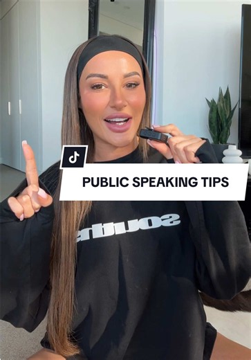 Public speaking tips — concise presentation advice