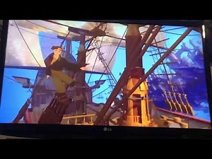 Treasure Planet 2003 DVD Menu Walkthrough