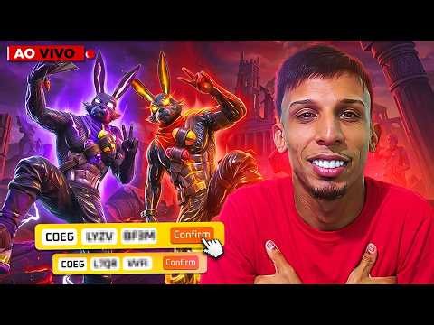 🔥 ROUBEI A CONTA DO MANOMAX !!!!🔥FREE FIRE AO VIVO 🔥 DAK AO VIVO 🔥