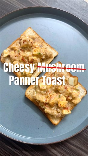 Not with Mushroom….Try Cheesy Panner Toast 🍞🤎 #shorts #viral #trending