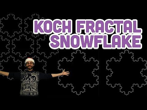 Coding Challenge #129: Koch Fractal Snowflake