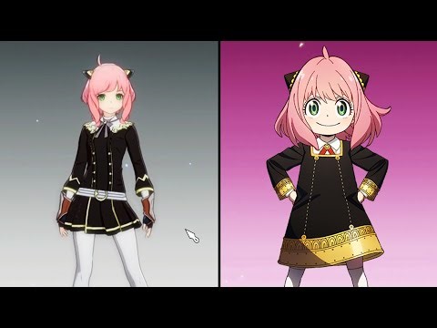 Blue Protocol : Star Resonance Character Customize : Anya Forger (Spy X Family)