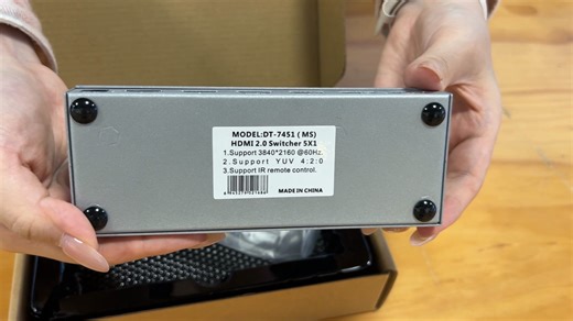 If your TV or monitor only has one HDMI port, but you need to connect multiple devices such as set-top boxes, game consoles, media players, and laptops, try our DT-7451(MS) HDMI 2.0 Switcher 5x1. #Dtech #manufacturer #hdmiswitcher #switcher5x1 #switches | Dtech | Facebook