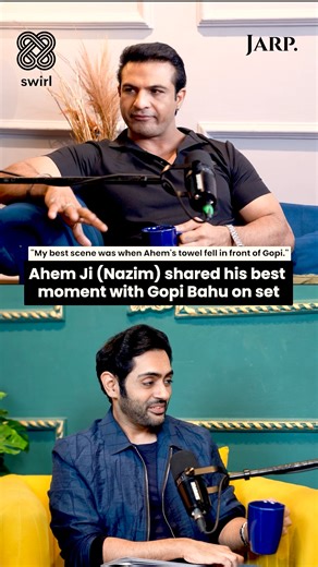 Indian model and actor Mohammad Nazim, popularly known as Ahem Ji from Saath Nibhaana Saathiya, recalled his most memorable on-set moment with Gopi Bahu. He shared that his favorite scene was when Ahem’s towel accidentally fell in front of Gopi, creating an unforgettable and humorous experience. In conversation with casting director Karna Singh Chhabra, Nazim reflected fondly on the lighthearted memory that fans still remember. WATCH FULL EPISODE ON YOUTUBE 👇👇👇 https://youtu.be/8SLg46CWrM8?si