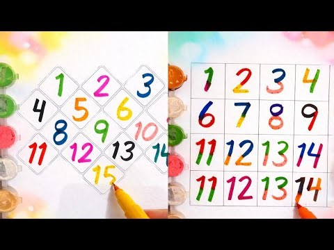 Learn Numbers 1 to 15 | Counting for Kids | Preschool Learning Numbers
