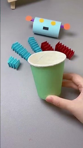 Make A Robot That Kids Love In 20 Seconds 🎄 | Cute And Useful Diy #diy #craft