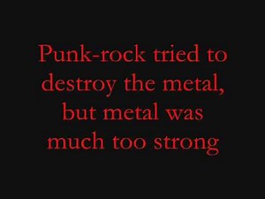 The Metal-Tenacious D Lyrics