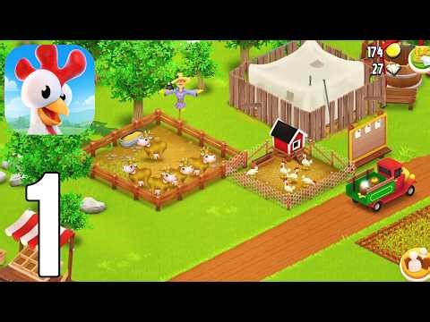 Hay Day - Gameplay Walkthrough Part 1 - Tutorial (ios,Android)