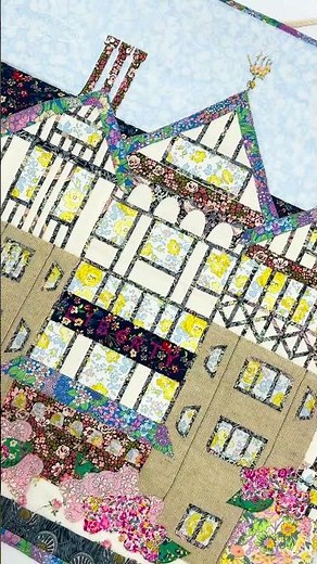 Amazing Liberty London applique wall hanging! | Alice Caroline