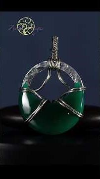 🌙 Wire Wrapped Crescent Moon using Aluminum Washer Frame 🌙#wirewrapping #crescentmoon #diya