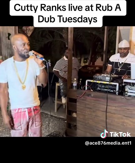 Cutty Ranks live at Rub A Dub Tuesdays #cuttyranks