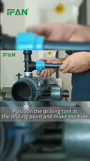 Pipe Saddle Installation Tutorial | Fast Branch Connection Method