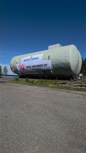 A Giant GasTank To Hero Of The Seas Cruise Ship - RC Controlled Transportation to the port #viral