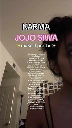 JoJo Siwa – Karma (Lyrics)