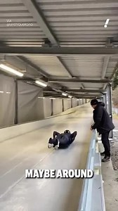 How do Olympians steer a skeleton sled?