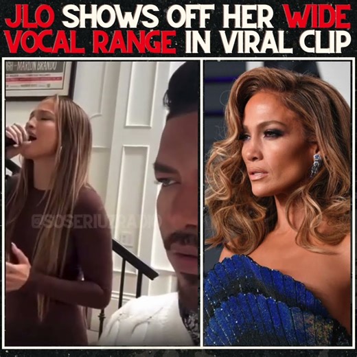 J.LO DISPLAYS FULL VOCAL RANGE IN VIRAL VIDEO!!!