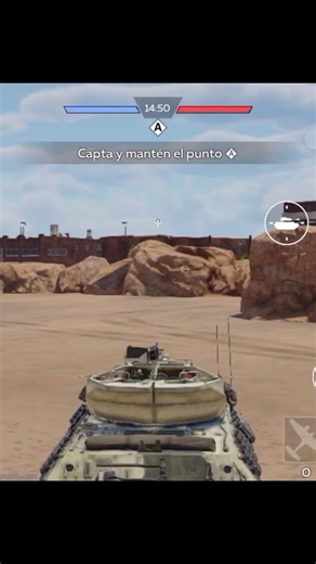Jugabilidad de Achilles en War Thunder Mobile