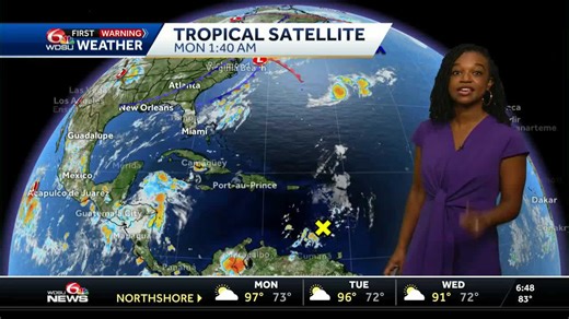 Monday morning tropical update on invest 99L