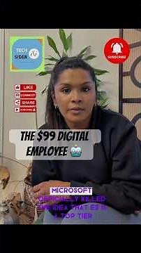 Microsoft 365 E7 EXPLAINED: $99 for an AI Employee? 1-2 🤖 #technsider #futureofwork #ai #microsoft