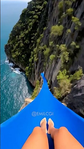 EXTREME POV :The Craziest Water Slide Ever Built! Planet Thailand Coaster🚀 #waterpark #aquapark