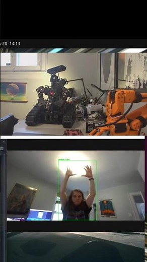 What My Robot Sees vs. Reality: Realtime YOLO + PID Tracking