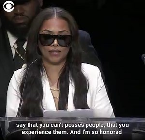 Nipsey Hussle's girlfriend, the model and actress Lauren London, mourned the fallen rapper as a loving father and partner: "We lost an incredible soul...We lost a real one. And we we won't ever be the same." https://cbsn.ws/2P6XFCq | CBS News