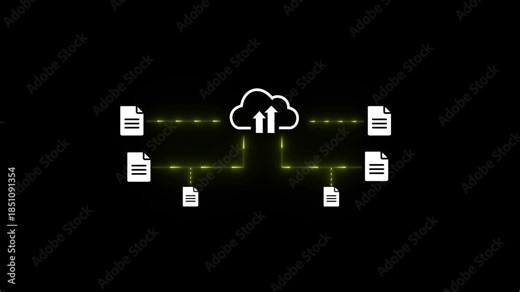 Cloud based file storage and secure data backup solution with encrypted privacy protection, real time synchronization and mobile access for file management. business continuity and digital security