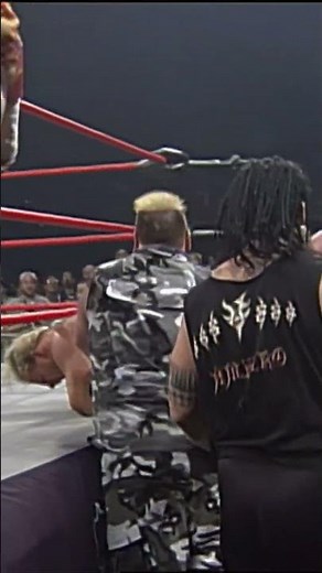 The lumberjacks attacks Lex Luger!