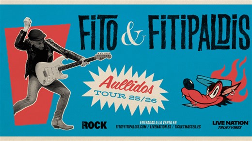Últimas entradas para la esperada gira de Fito & Fitipaldis