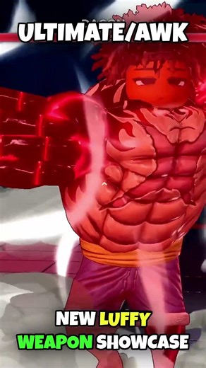 GEAR 4 LUFFY SHOWCASE #roblox #onepiece #animefinalquest #anime #gaming