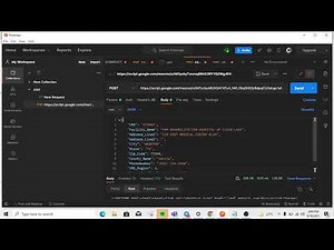 make api using google sheet post method and push data in google sheet using postman,